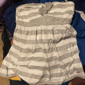 Y2K Hollister Sailor Babydoll Tube Top